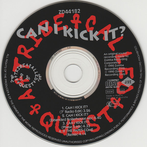 A Tribe Called Quest : Can I Kick It? (CD, Maxi)