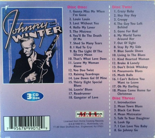 Johnny Winter : Blues In A Box (3xCD, Comp, Box)
