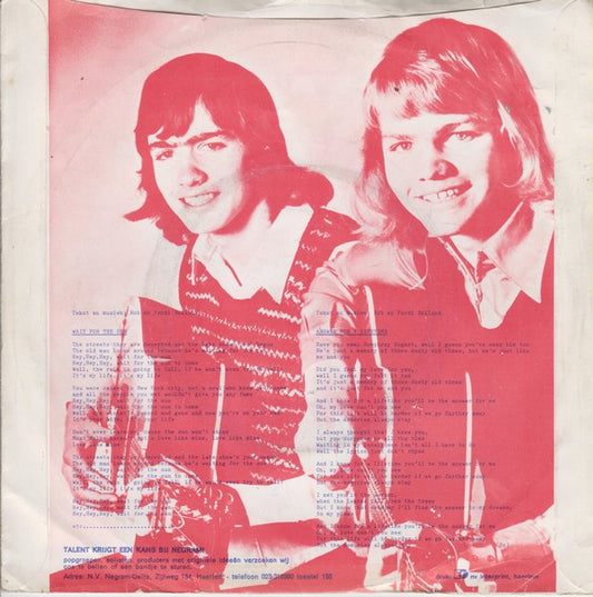 Bolland & Bolland : Wait For The Sun (7", Single)