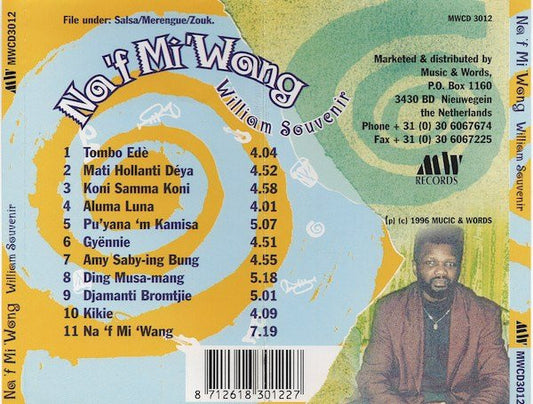 William Souvenir : Na 'F Mi 'Wang (CD, Album, Comp)
