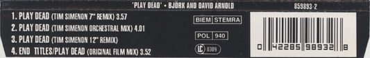 Björk And David Arnold : Play Dead (CD, Maxi)
