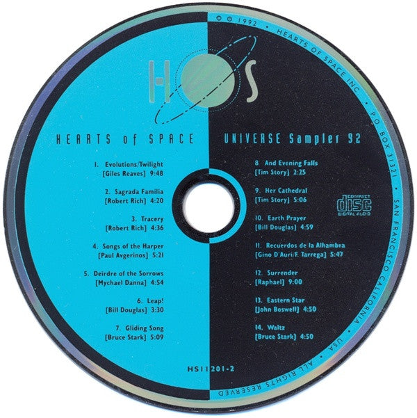 Various : Universe Sampler 92 (CD, Smplr)
