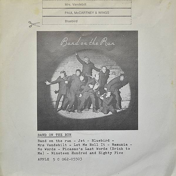 Wings (2) : Mrs. Vandebilt (7", Single)