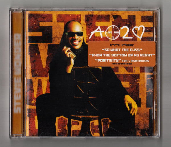 Stevie Wonder : A Time 2 Love (CD, Album)