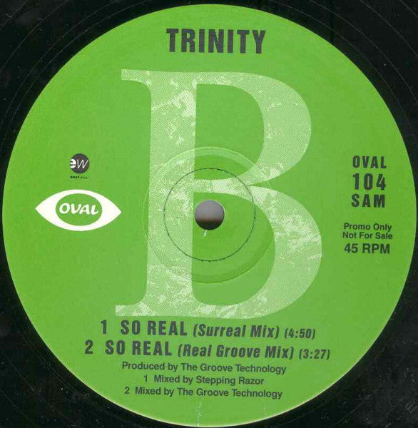 Trinity (13) : So Real (12", Promo)