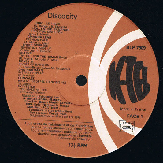 Various : Discocity (By The Sea) (LP, Comp, Mixed)