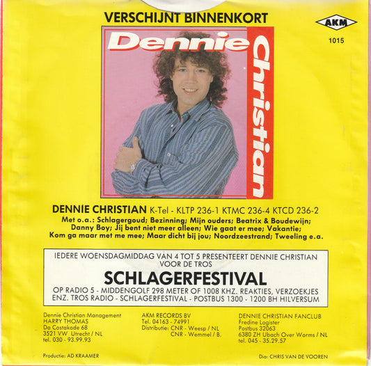 Dennie Christian : Schlager-Goud (7", Single)