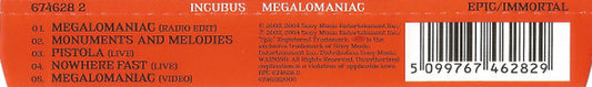Incubus (2) : Megalomaniac (CD, Maxi, Enh)
