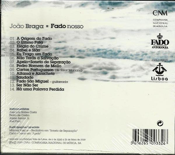 João Braga : Fado Nosso (CD, Album)