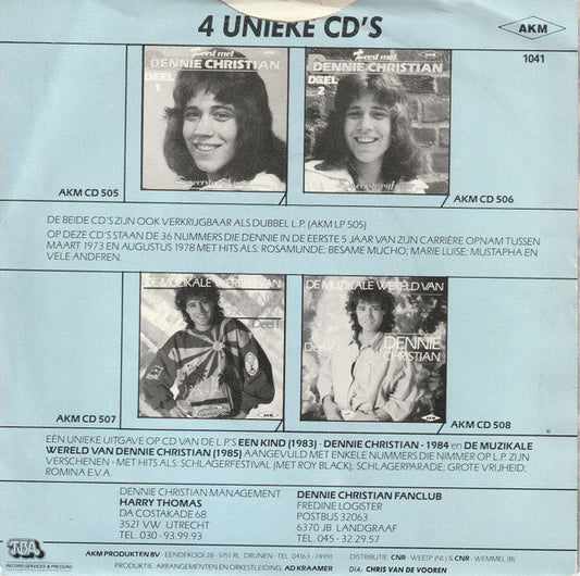 Dennie Christian : Susan (7", Single)