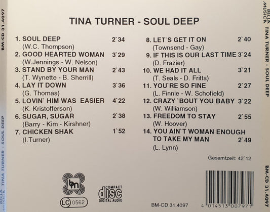 Tina Turner : Soul Deep (CD, Comp)