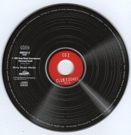 Various : Club Sounds Vol.4 - The Ultimate Club Dance Collection (2xCD, Comp)