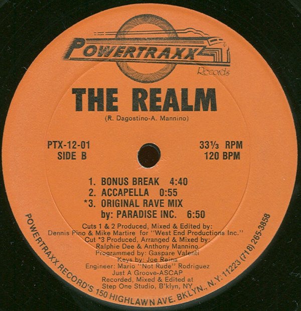 C'hantal : The Realm (12")