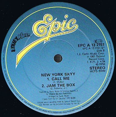 Skyy : Call Me (Re-Mix) (12")