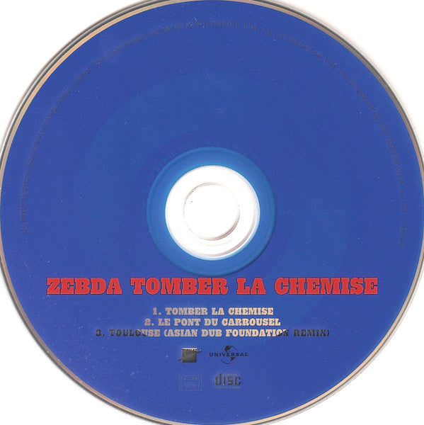 Zebda : Tomber La Chemise (CD, Single, Dig)