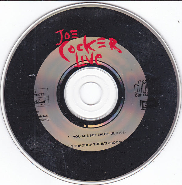 Joe Cocker : You Are So Beautiful (Live) (CD, Single)