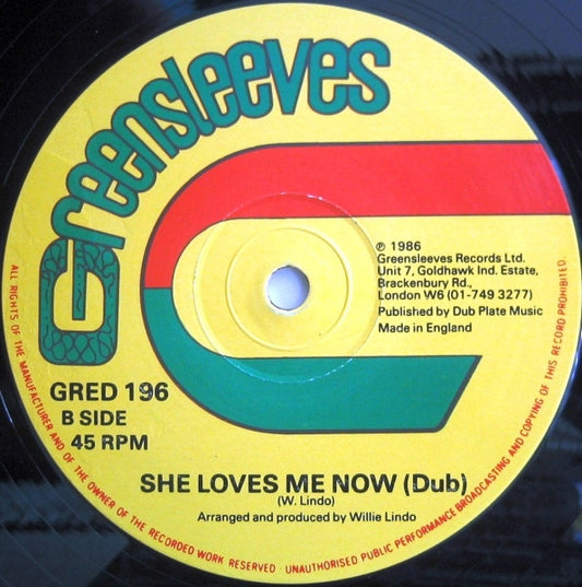 Beres Hammond : She Loves Me Now (12")