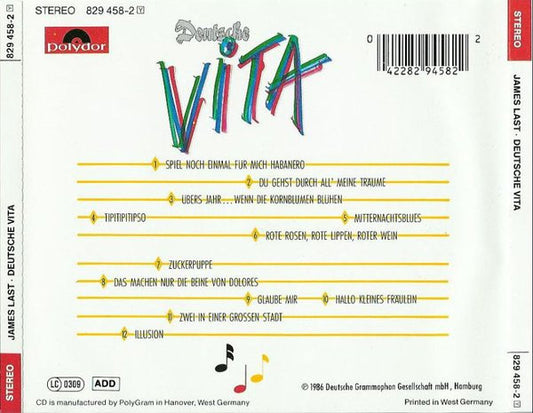 James Last : Deutsche Vita (CD, Album)