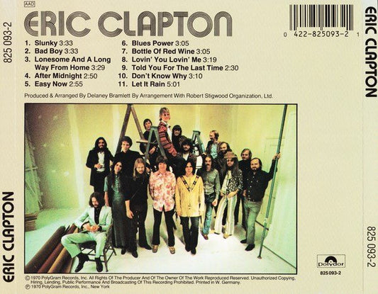 Eric Clapton : Eric Clapton (CD, Album, RE)