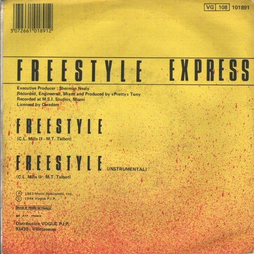 Freestyle Express : Freestyle (7")