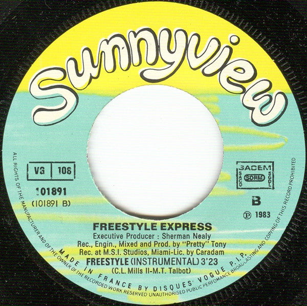 Freestyle Express : Freestyle (7")