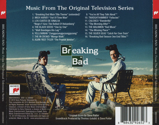 Various : Breaking Bad: Music From The Original Television Series (CD, Comp, RE)
