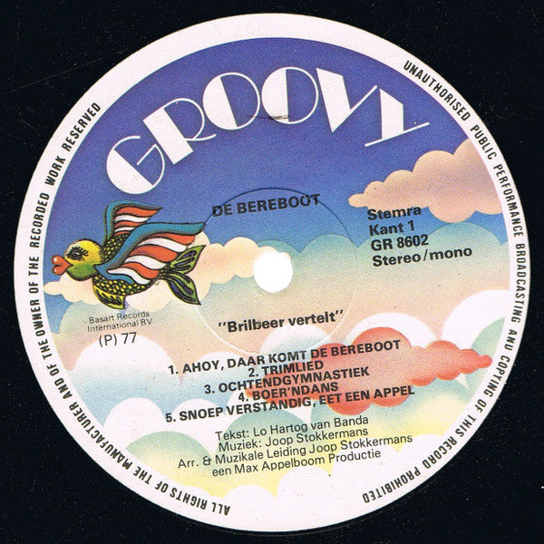 De Bereboot : Brilbeer Vertelt (LP, Album)