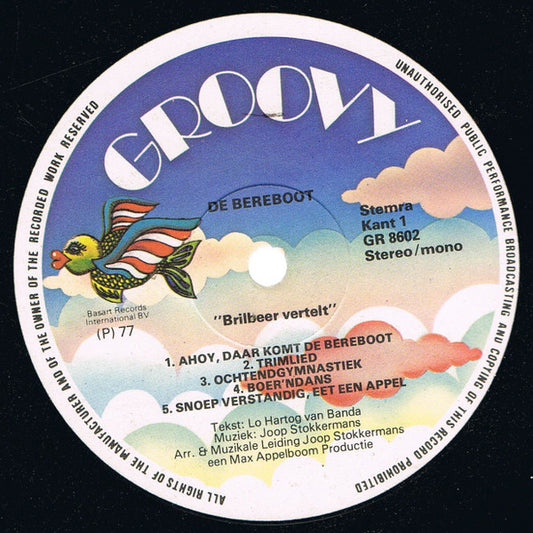De Bereboot : Brilbeer Vertelt (LP, Album)