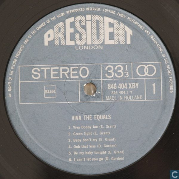 The Equals : Viva The Equals (LP, Comp)