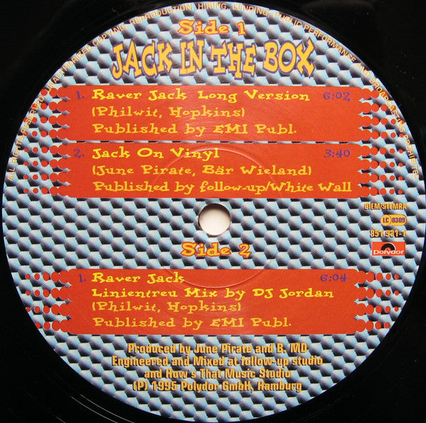 Jack In The Box (4) : Raver Jack (12")