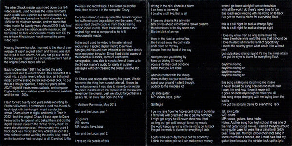 Discipline. : Chaos Out Of Order (CD, Album, RE, RM)