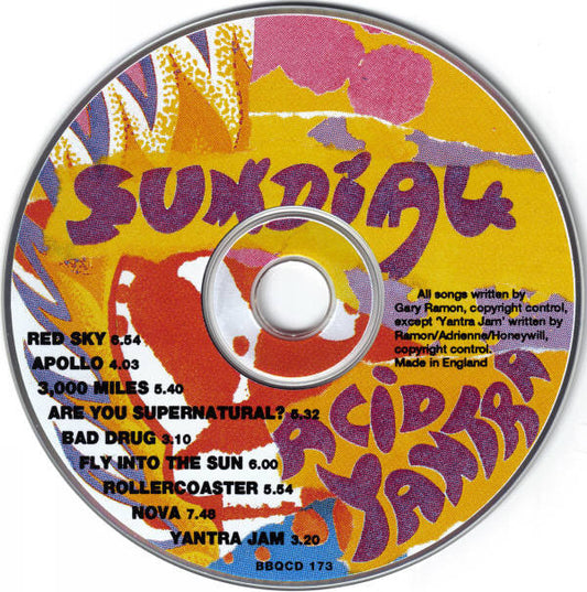 Sun Dial : Acid Yantra (CD, Album)