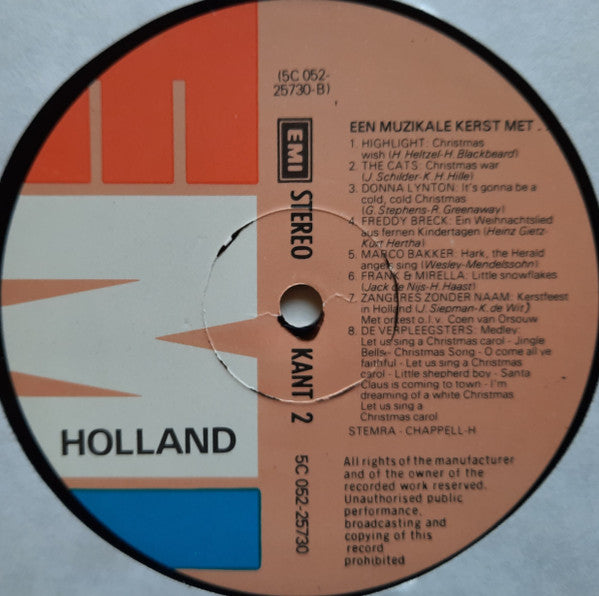 Various : Een Muzikale Kerst (LP, Comp)