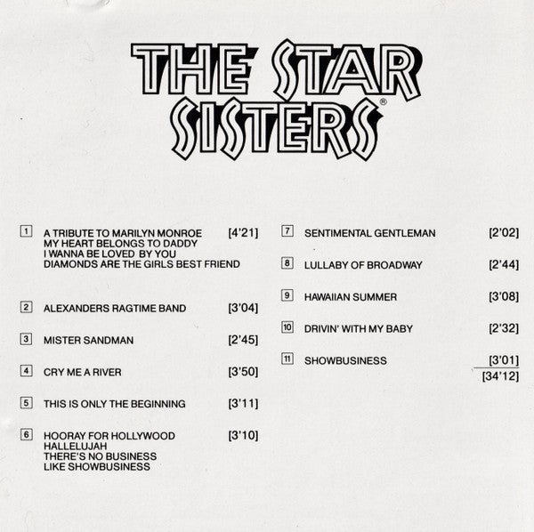 The Star Sisters : Hooray For Hollywood (CD, Album)