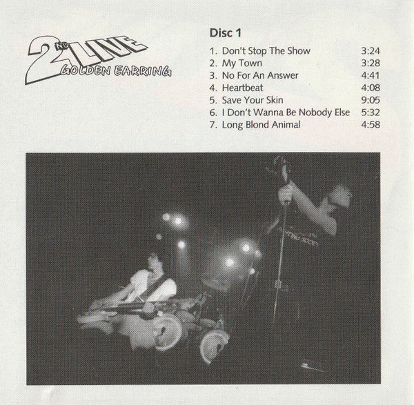Golden Earring : 2nd Live (2xCD, Album)