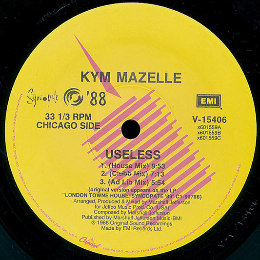 Kym Mazelle : Useless (12")