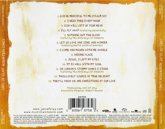 Jars Of Clay : Redemption Songs (CD, Album)