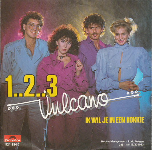 Vulcano (2) : 1..2..3 (7", Single)