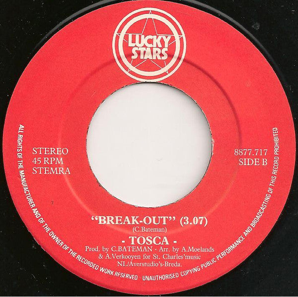 Tosca (3) : Dancin' Easy (7", Single)