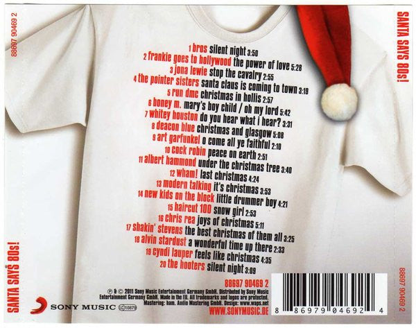 Various : Santa Says 80*s! - The Christmas Hits Of The 1980's (CD, Comp)