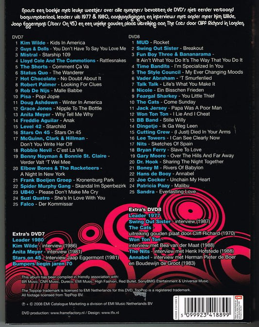 Various : TopPop DVD 7 & 8 (2xDVD-V, Comp, PAL)