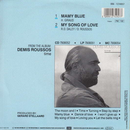 Demis Roussos : Mamy Blue (7", Single)