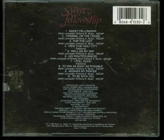 Acappella : Sweet Fellowship (CD, Album)