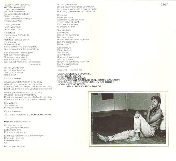 George Michael : Faith (Cass, Album, Peb)
