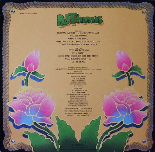 B.J. Thomas : Help Me Make It (To My Rockin' Chair) (LP, Album)