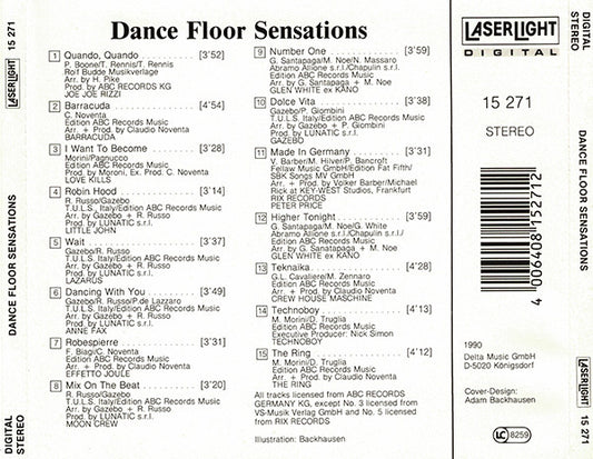 Various : Dance Floor Sensations (CD, Comp)