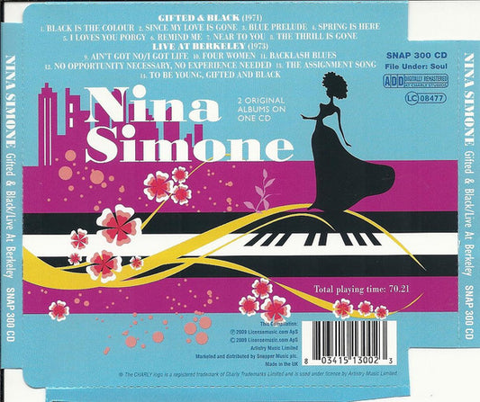 Nina Simone : Gifted & Black / Live At Berkeley (CD, Comp, RM)
