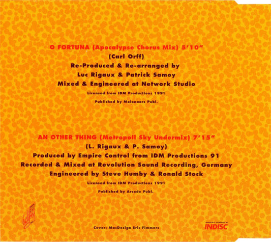 Apotheosis : O Fortuna (CD, Single)