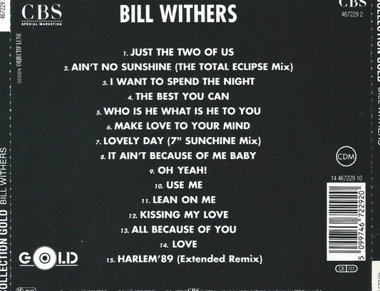 Bill Withers : Collection Gold (CD, Comp)