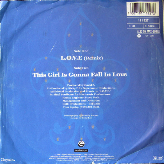 Tyka Nelson : L.O.V.E. (7", Single)
